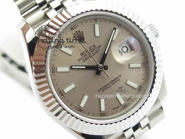 A2813 Maker Jubilee On Version II New 41mm Edition Bracelet BP DateJust Best Gray Silver Dial 1210